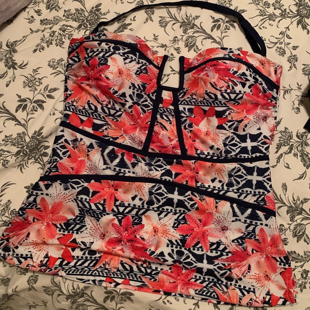 Island Scape tankini